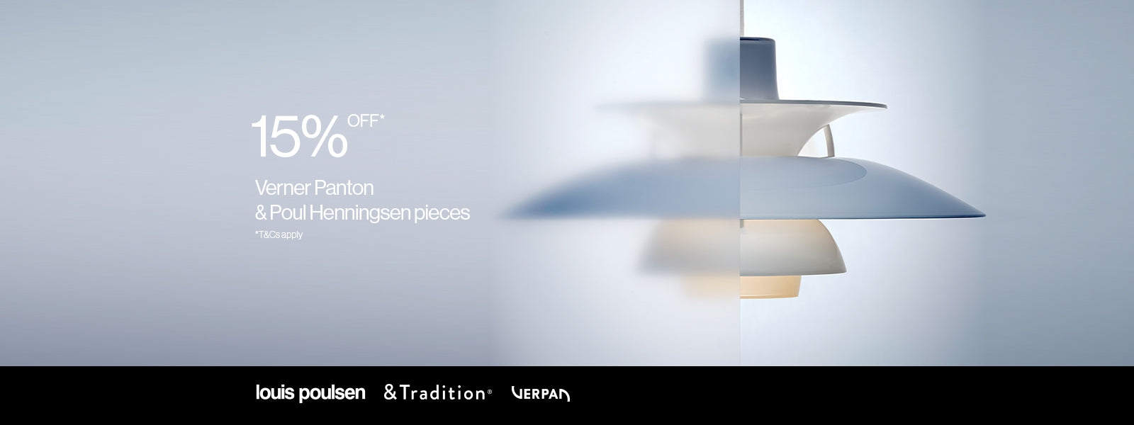 15% Off Verner Panton & Poul Henningsen Pieces
