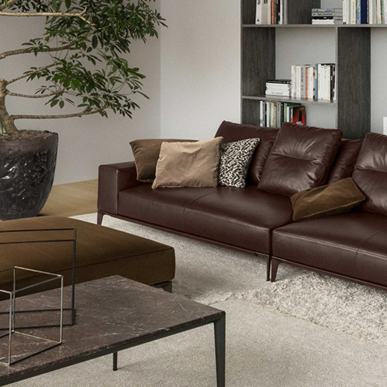 Era Marble Coffee Table, 107cm