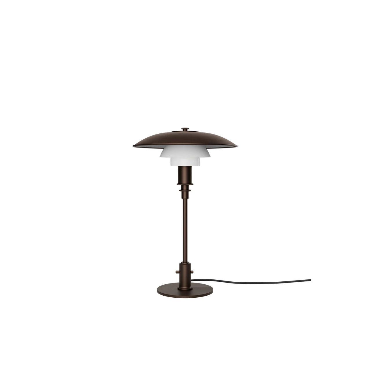 PH 3/2 Aged Brass Opal Table Lamp