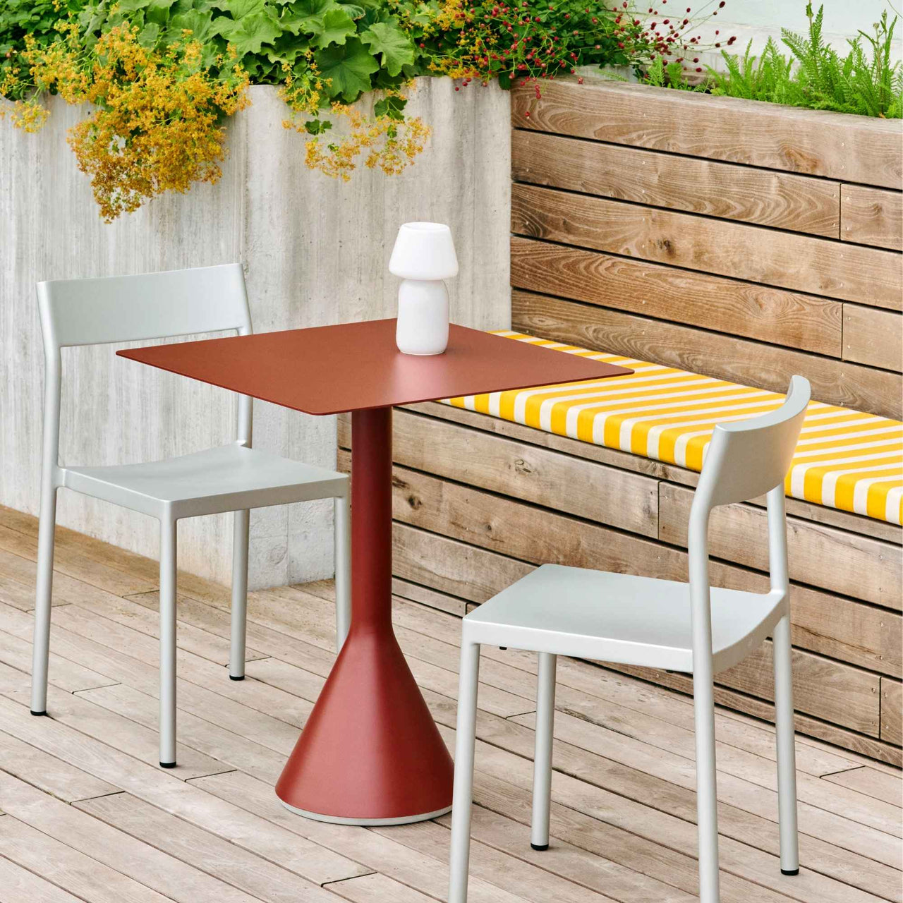 Palissade Cone Table, Square