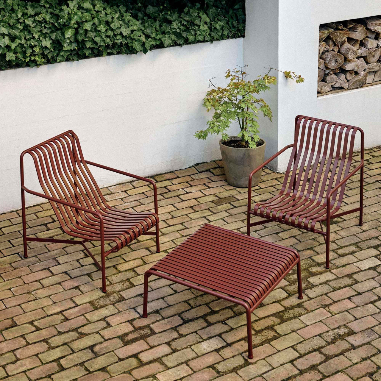 Palissade Lounge Chair, High