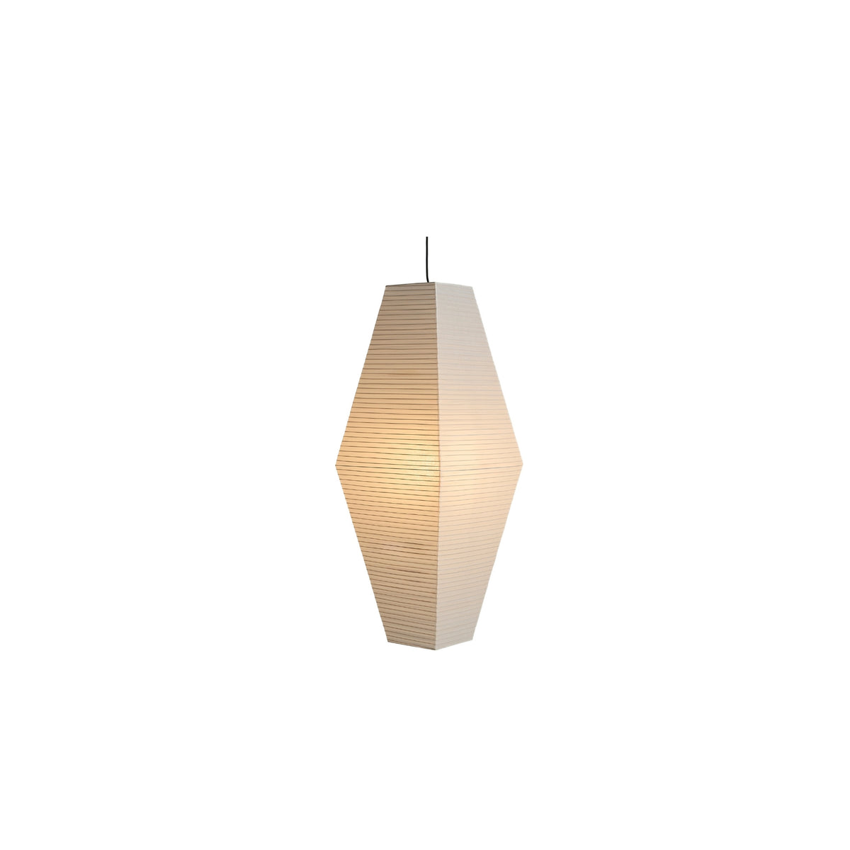 Paper Shade Pendant, Prism