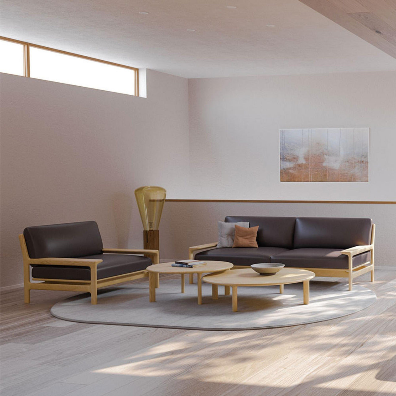 Yukar Lux Living Armchair, 88cm