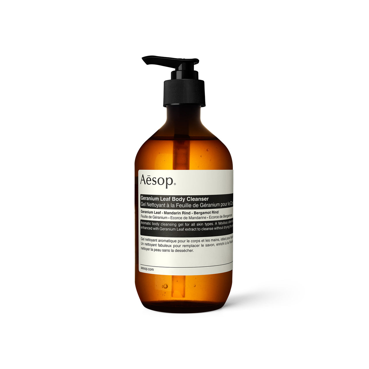 Geranium Leaf Body Cleanser, 500ml