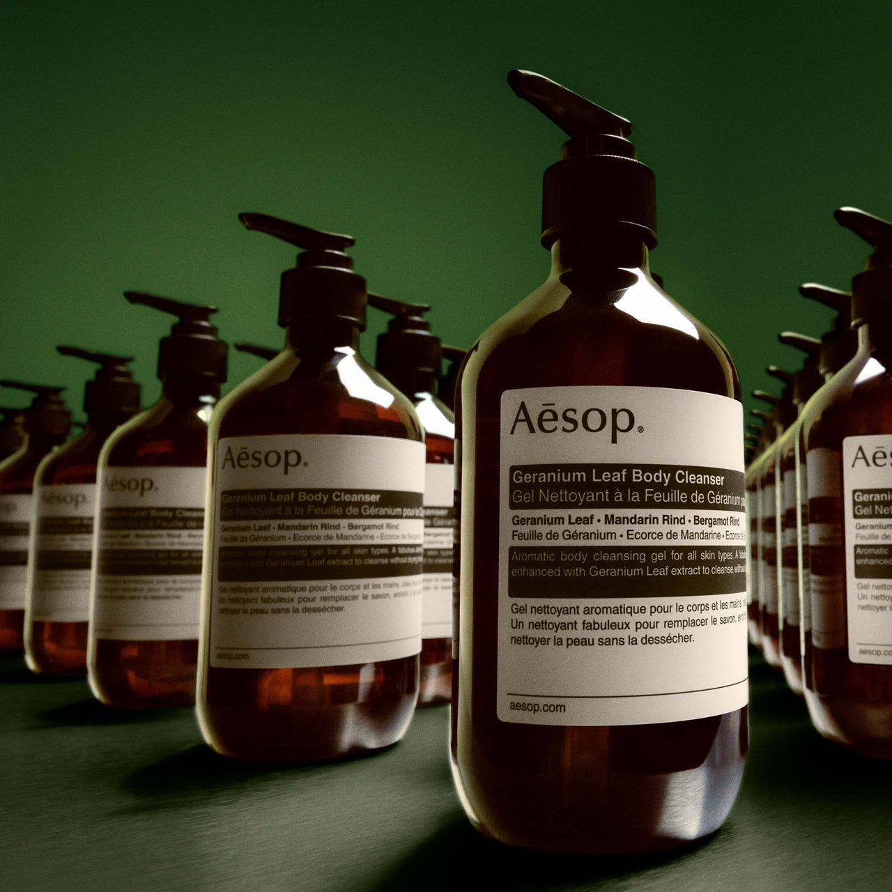 Geranium Leaf Body Cleanser, 500ml