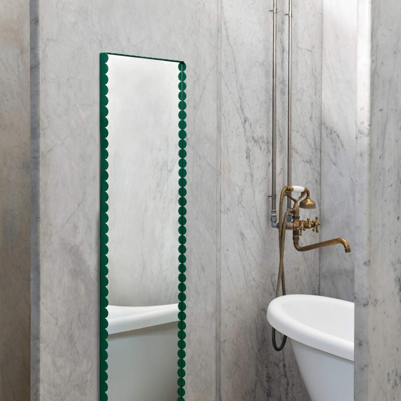 Arcs Mirror Rectangle, Medium