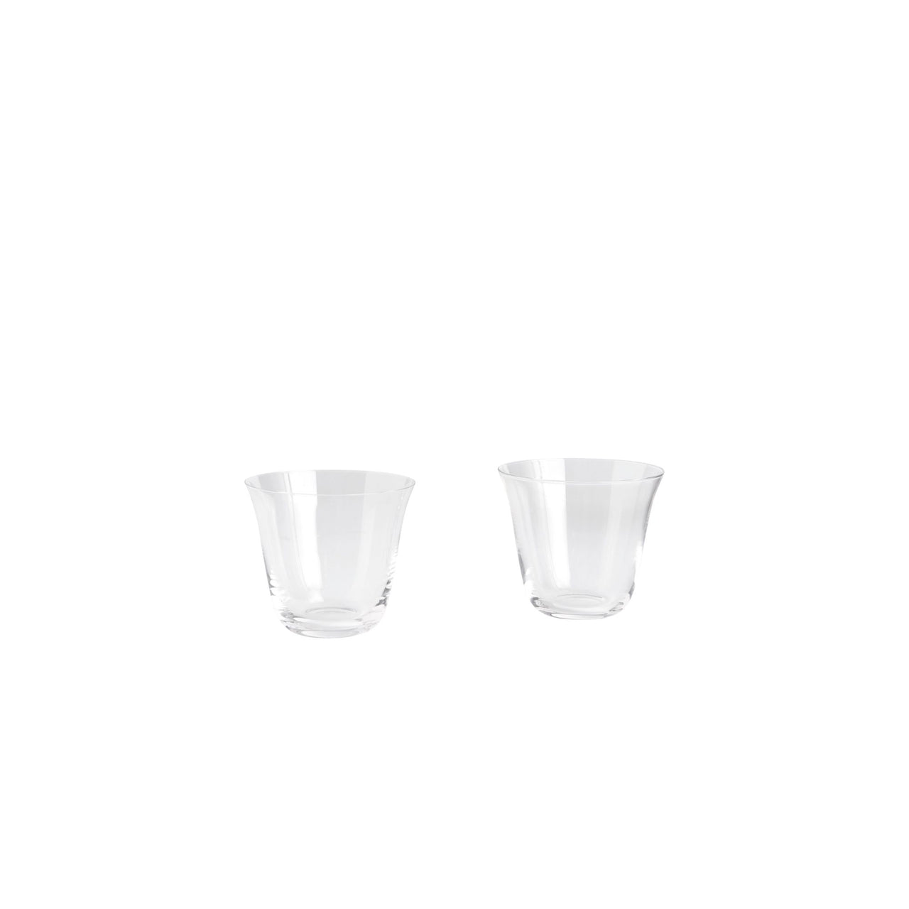 Curve Tumbler Glass, Set of 2