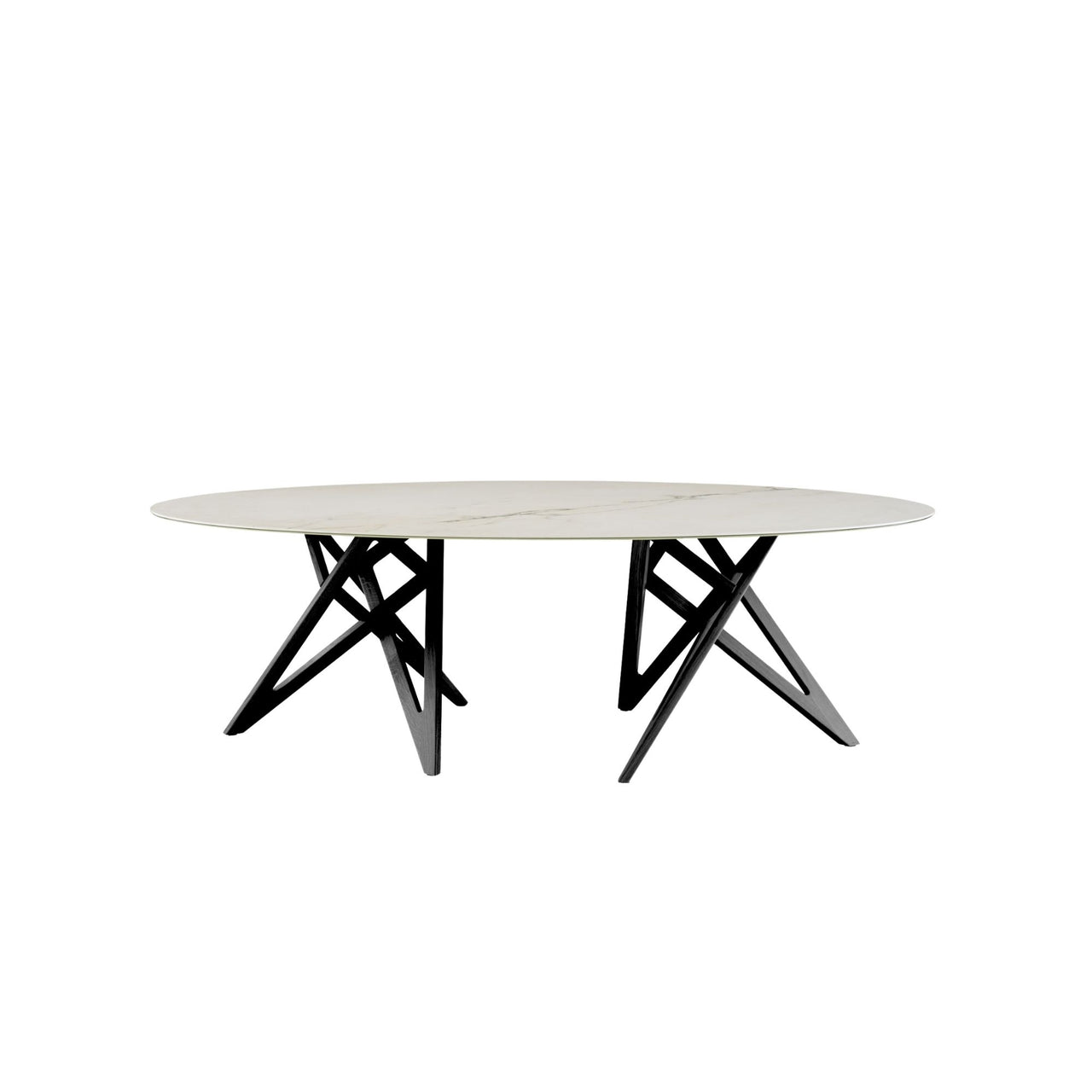 Ennea Oval Dining Table, Ø240