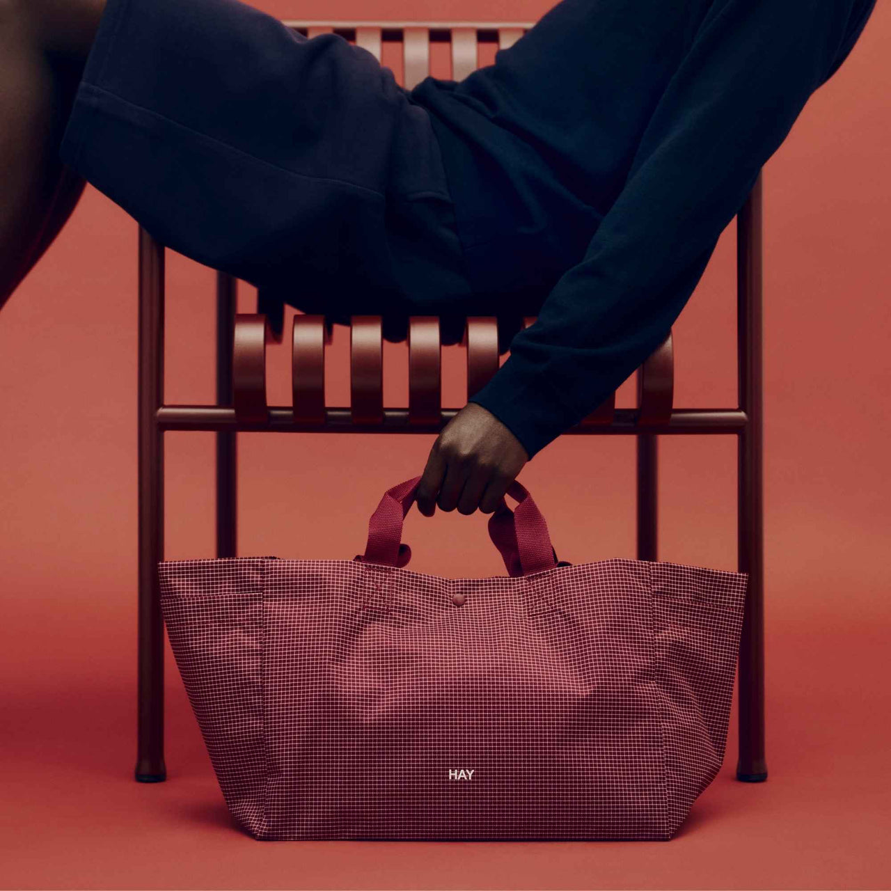 Grid Weekend Bag, Medium