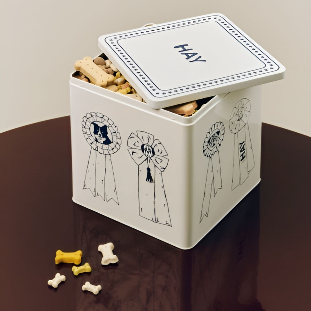 HAY Dogs Food Storage Tin