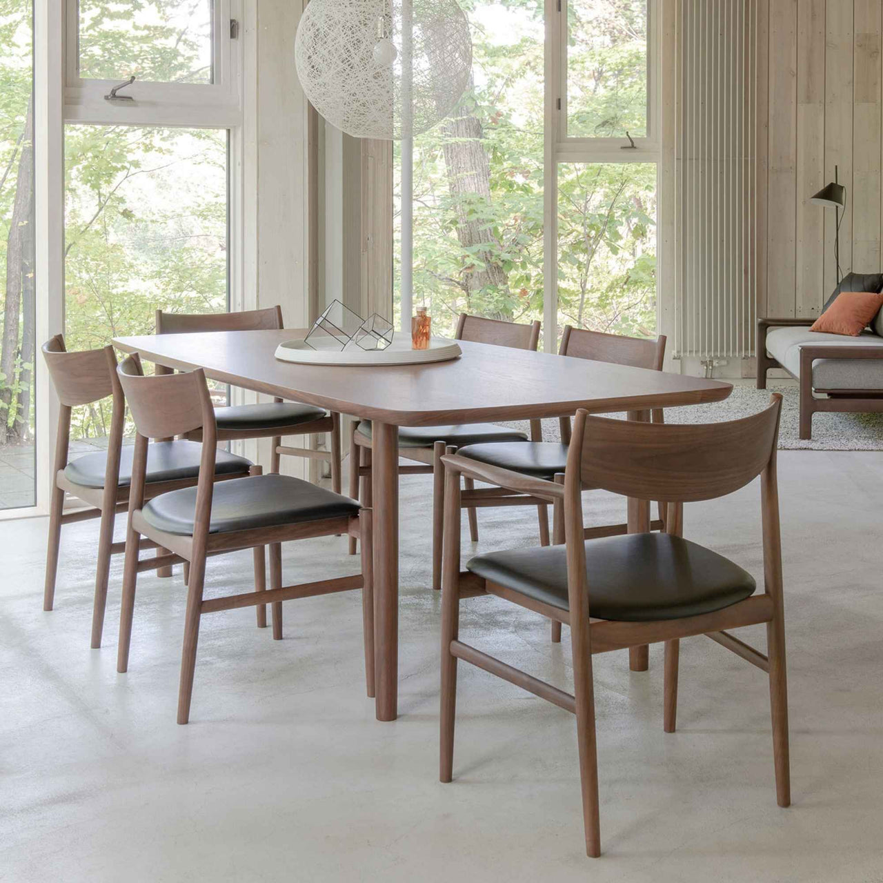 Kamuy Lux Dining Side Chair, Upholstered