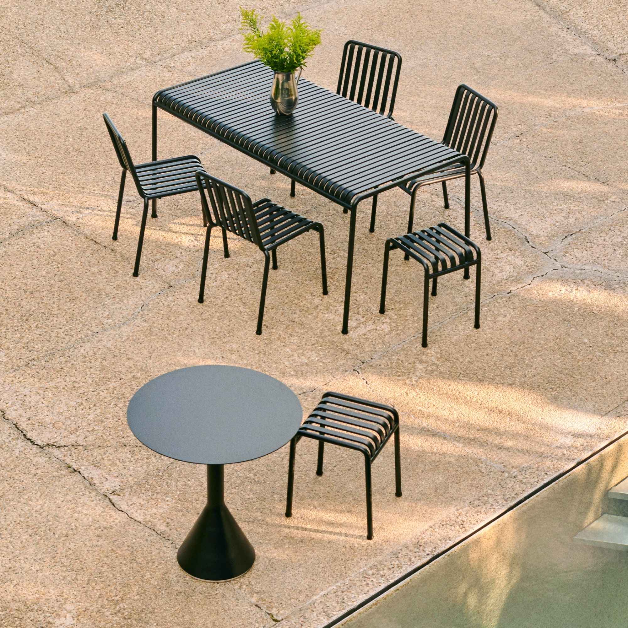 Palissade Cone Table, Ø90 | HAY Singapore | Grafunkt