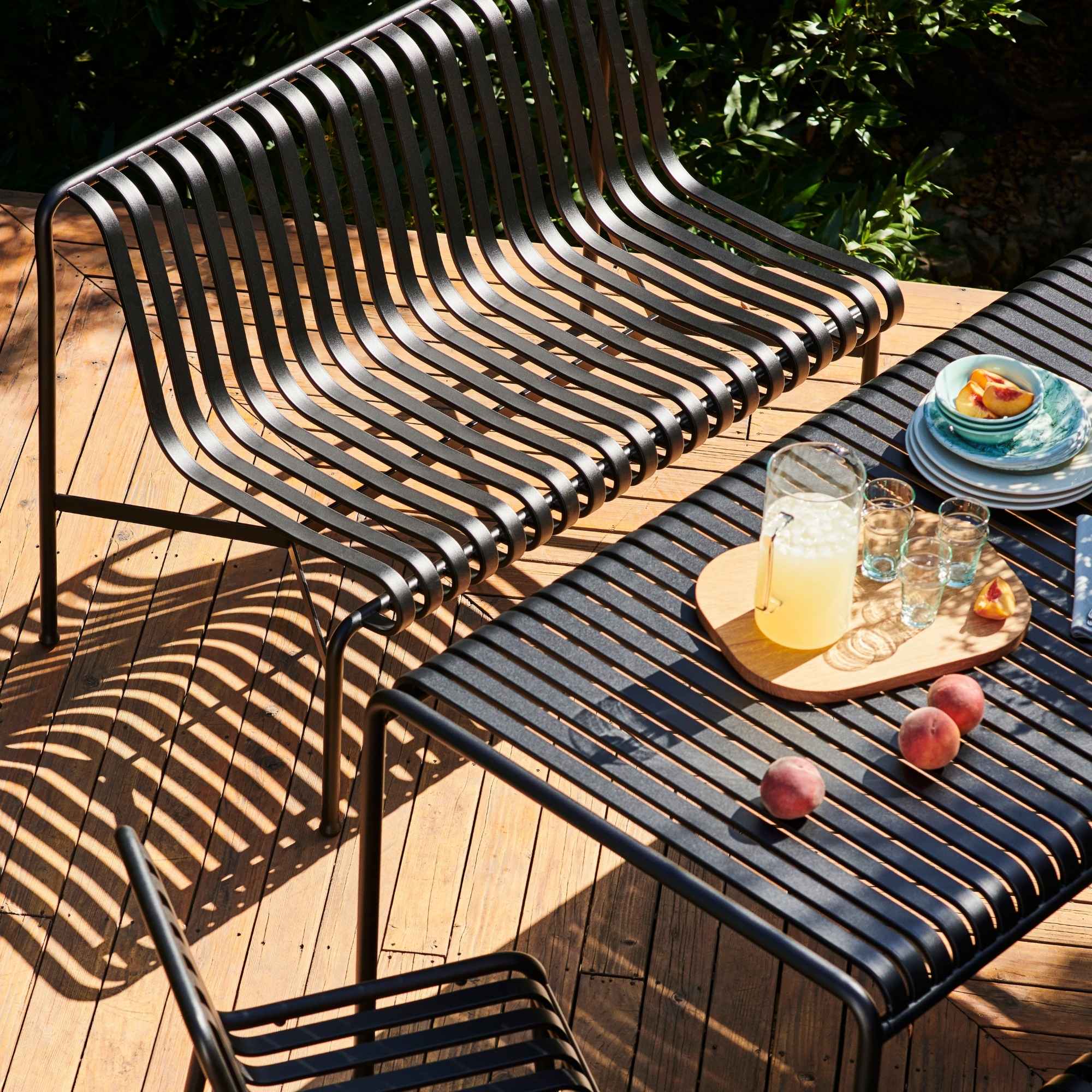 Palissade Dining Bench | HAY Singapore | Grafunkt