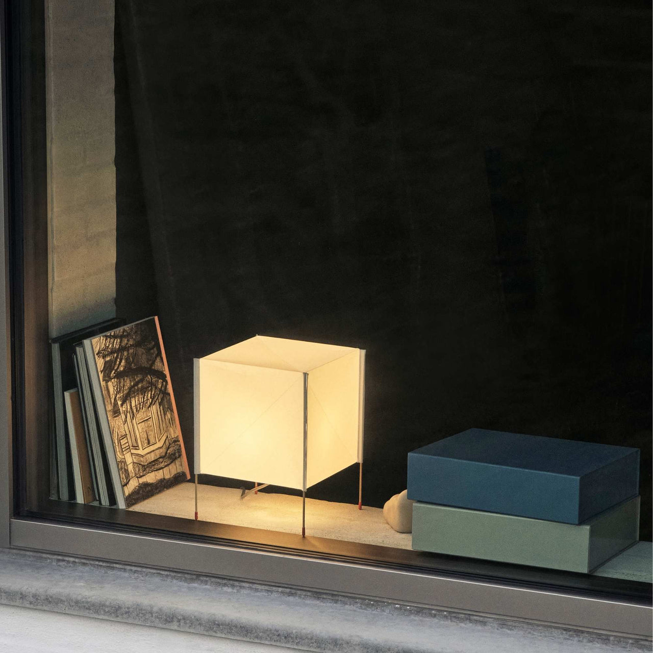 Paper Cube Table Lamp