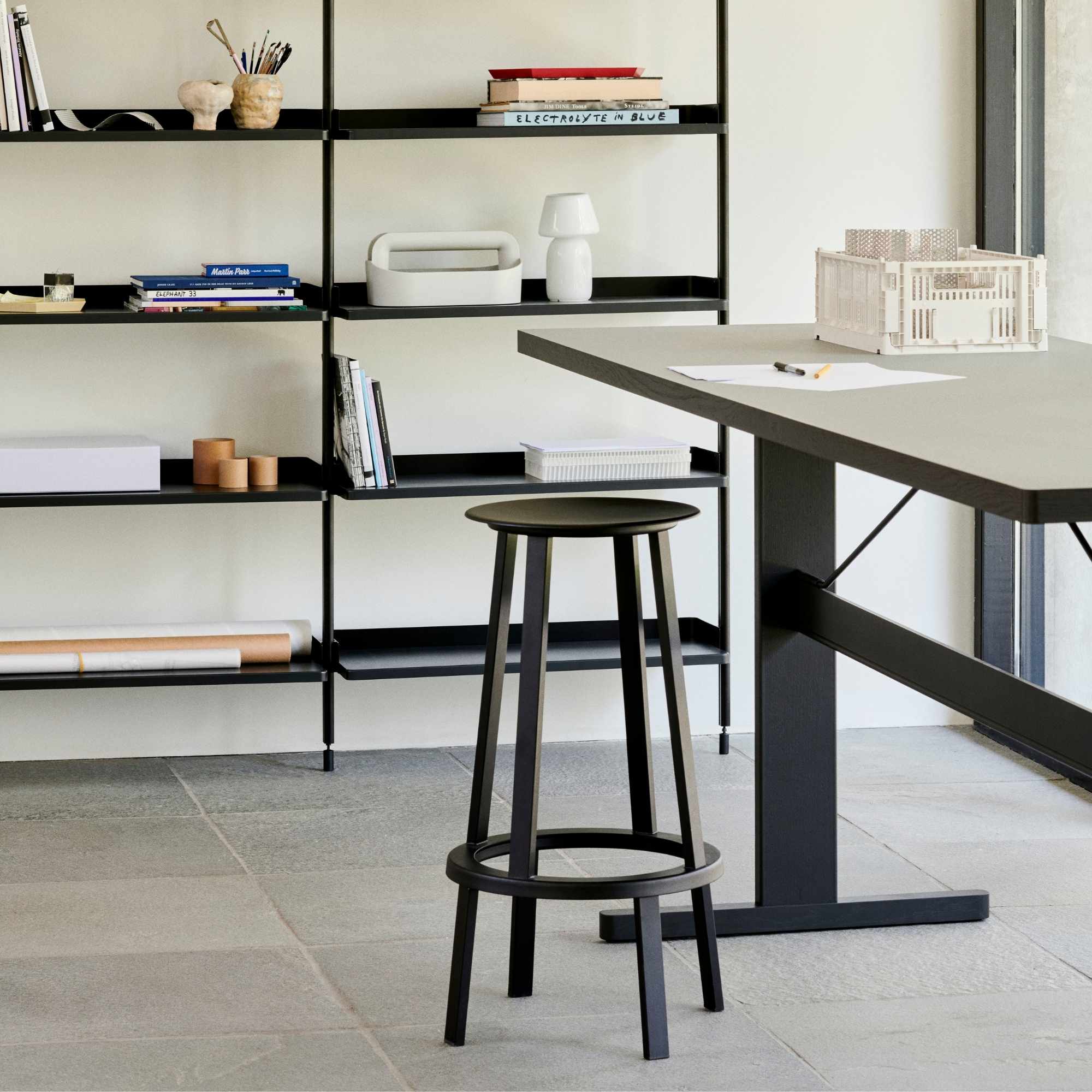 Revolver Bar Stool, High | HAY Singapore | Grafunkt