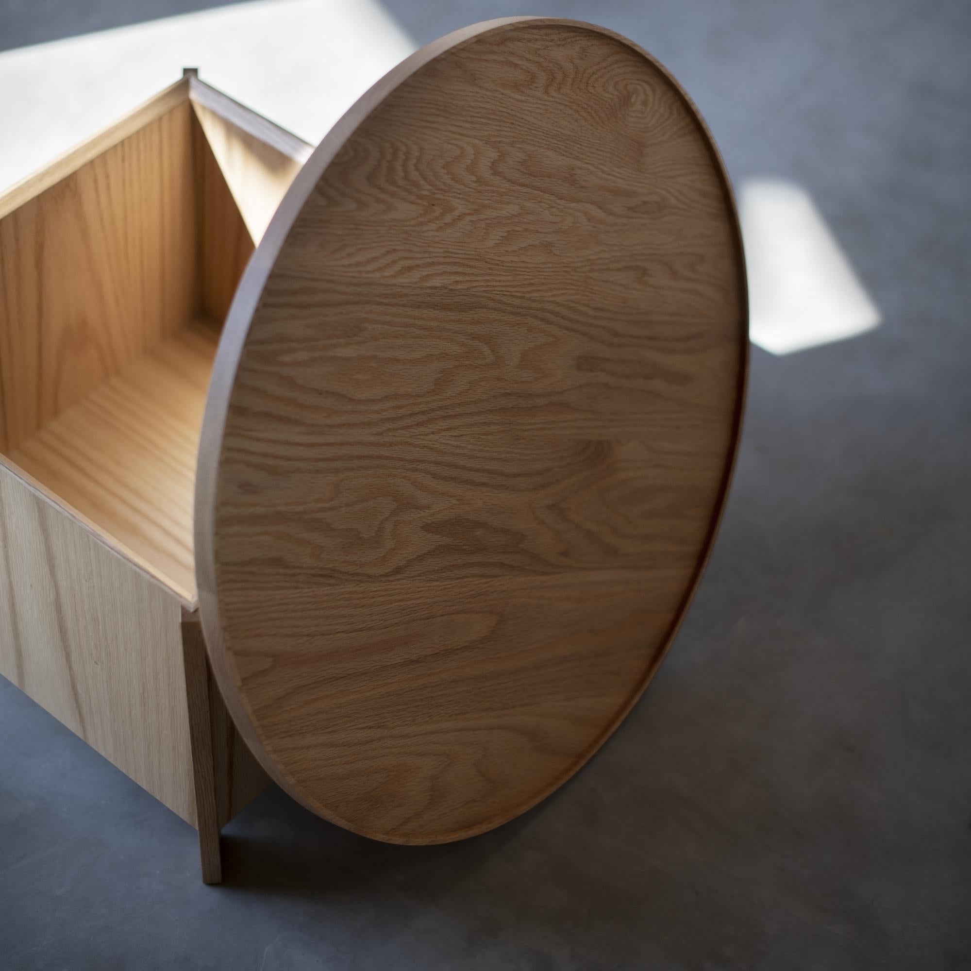 Sake Coffee Table with Storage, Ariake | Grafunkt