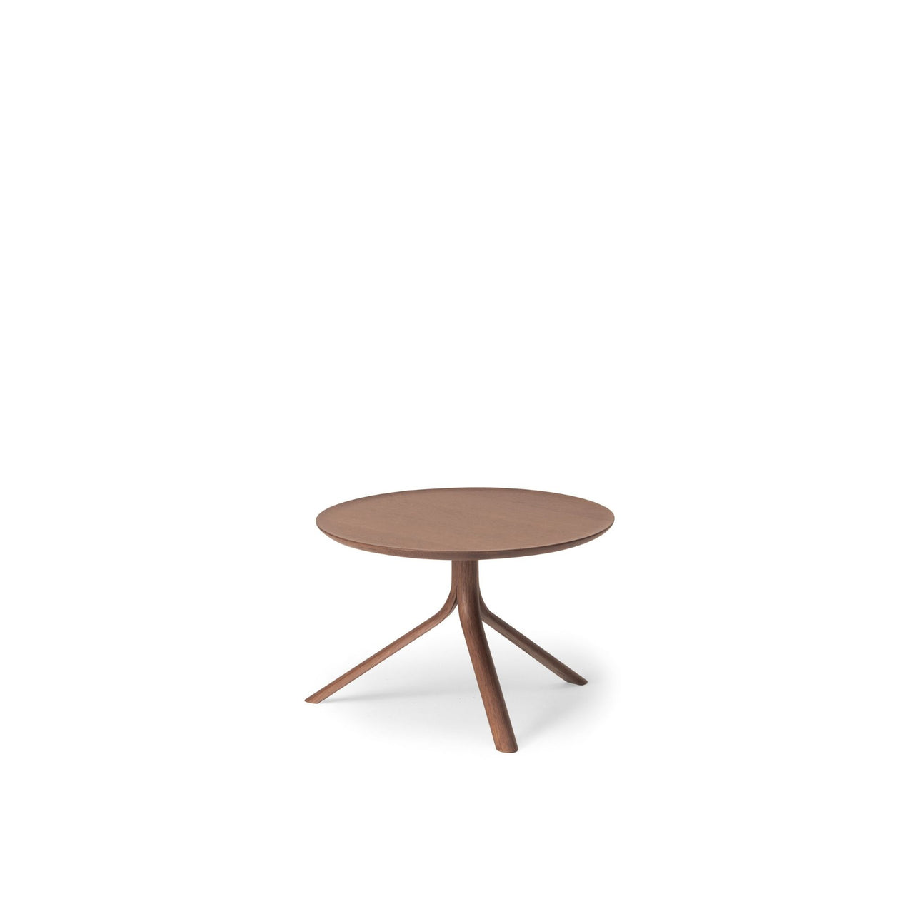 Splinter Round Side Table, Low