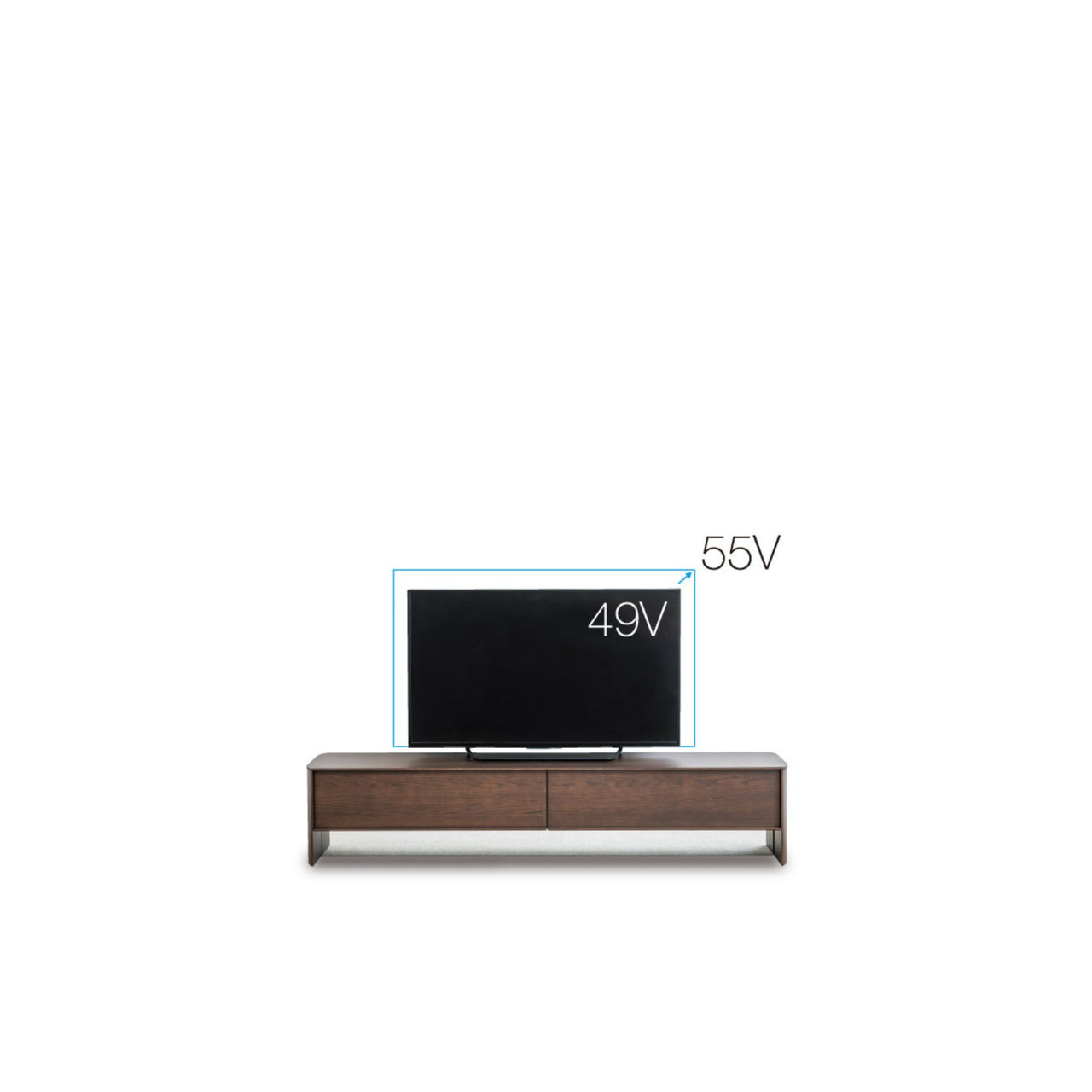 Vista TV Console, 220cm