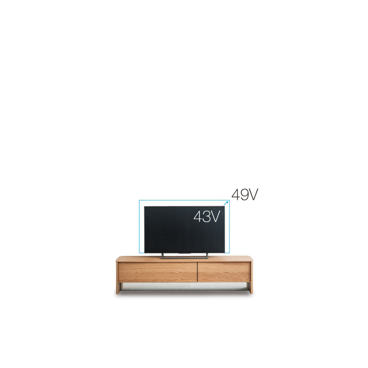 Vista TV Console, 190cm