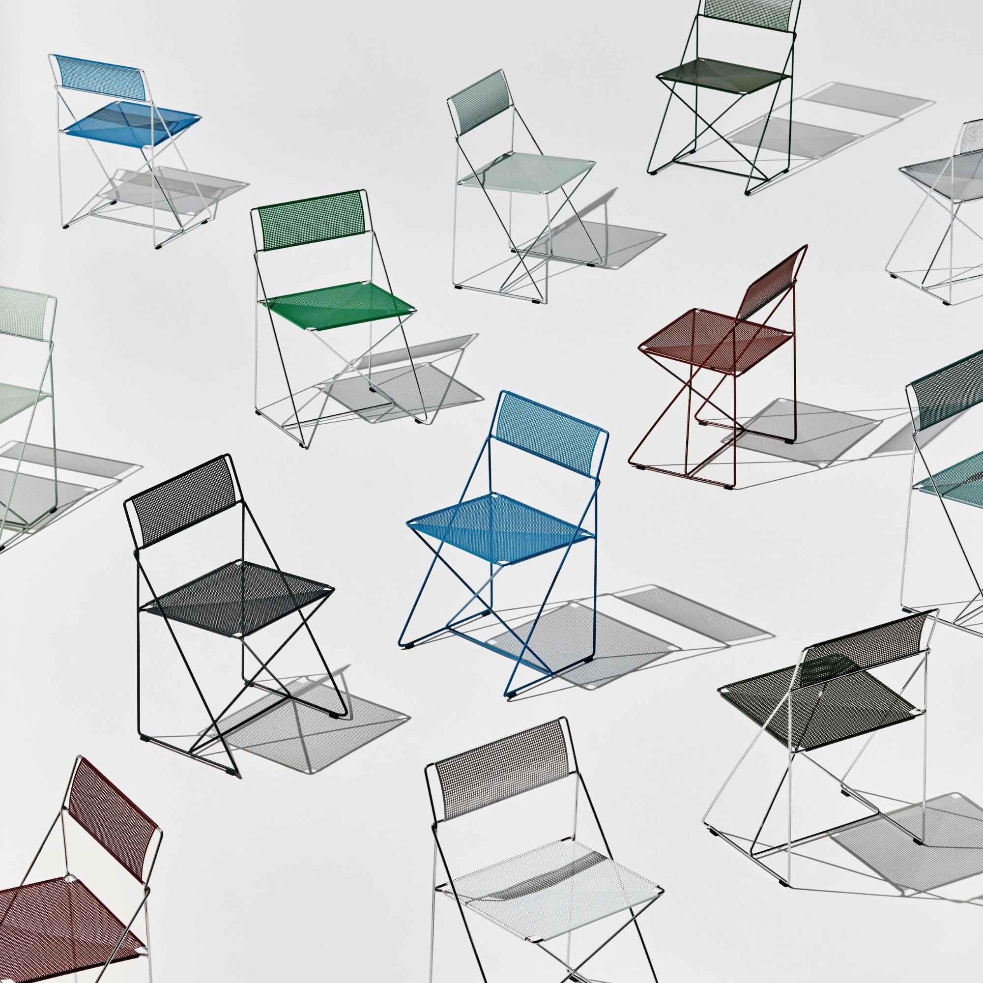 X-Line Chair, Stackable Metal Wire, HAY | Grafunkt