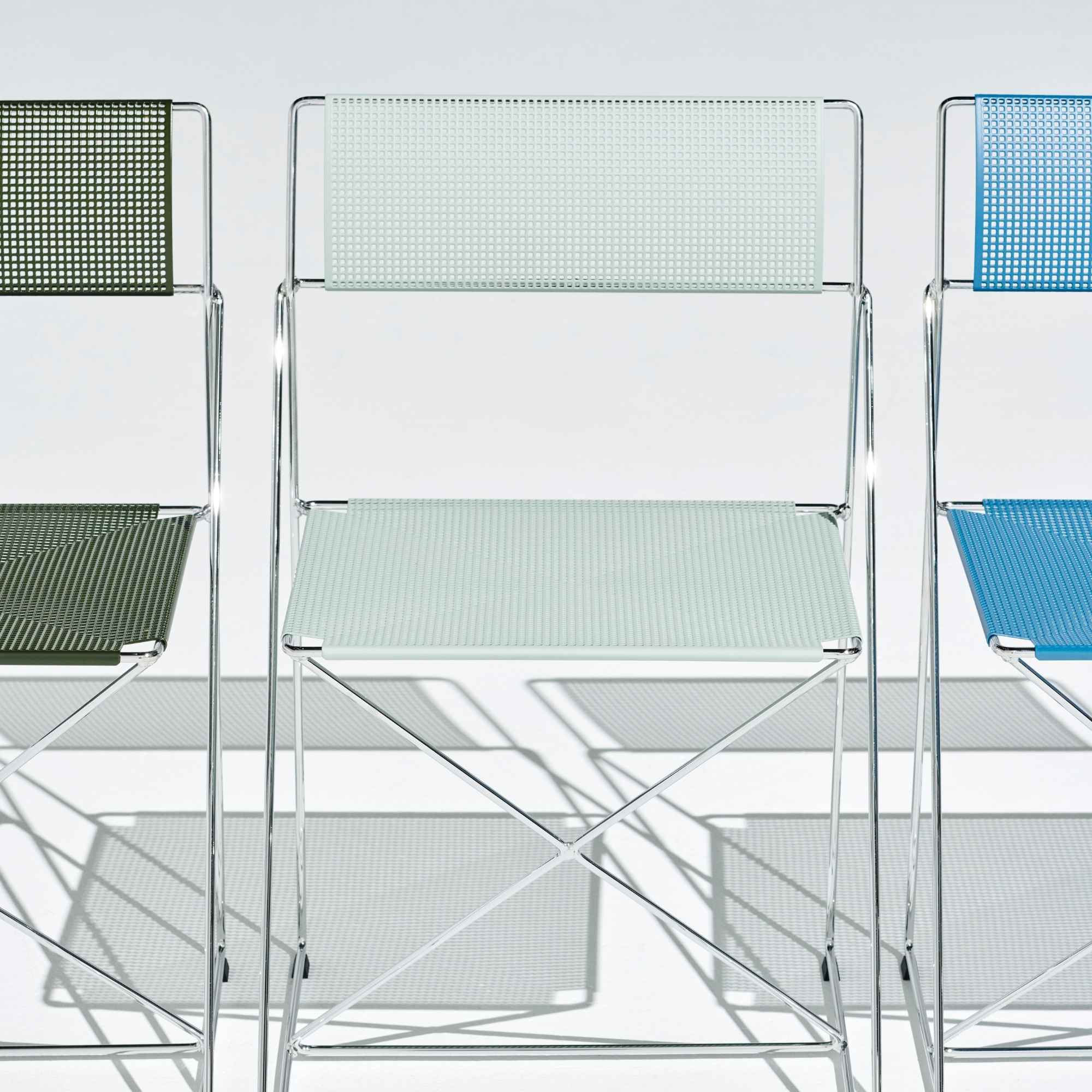 X-Line Chair, Stackable Metal Wire, HAY | Grafunkt